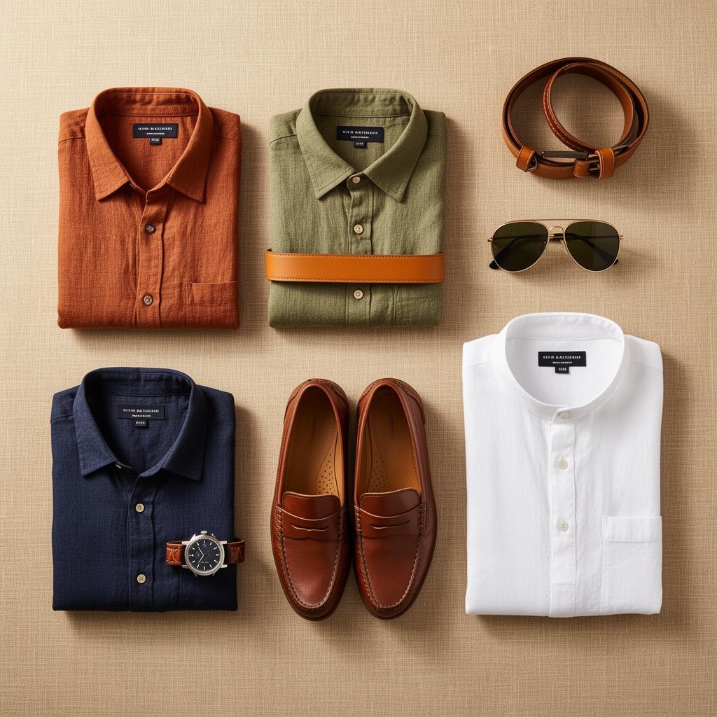 Men's wardrobe palette built for Indian climate
